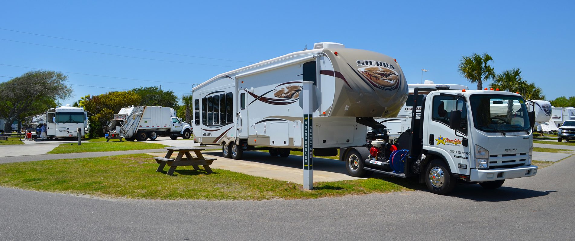 Camper Storage for RVs, 5th Wheels, Motorhomes and Travel Trailers in  Myrtle Beach